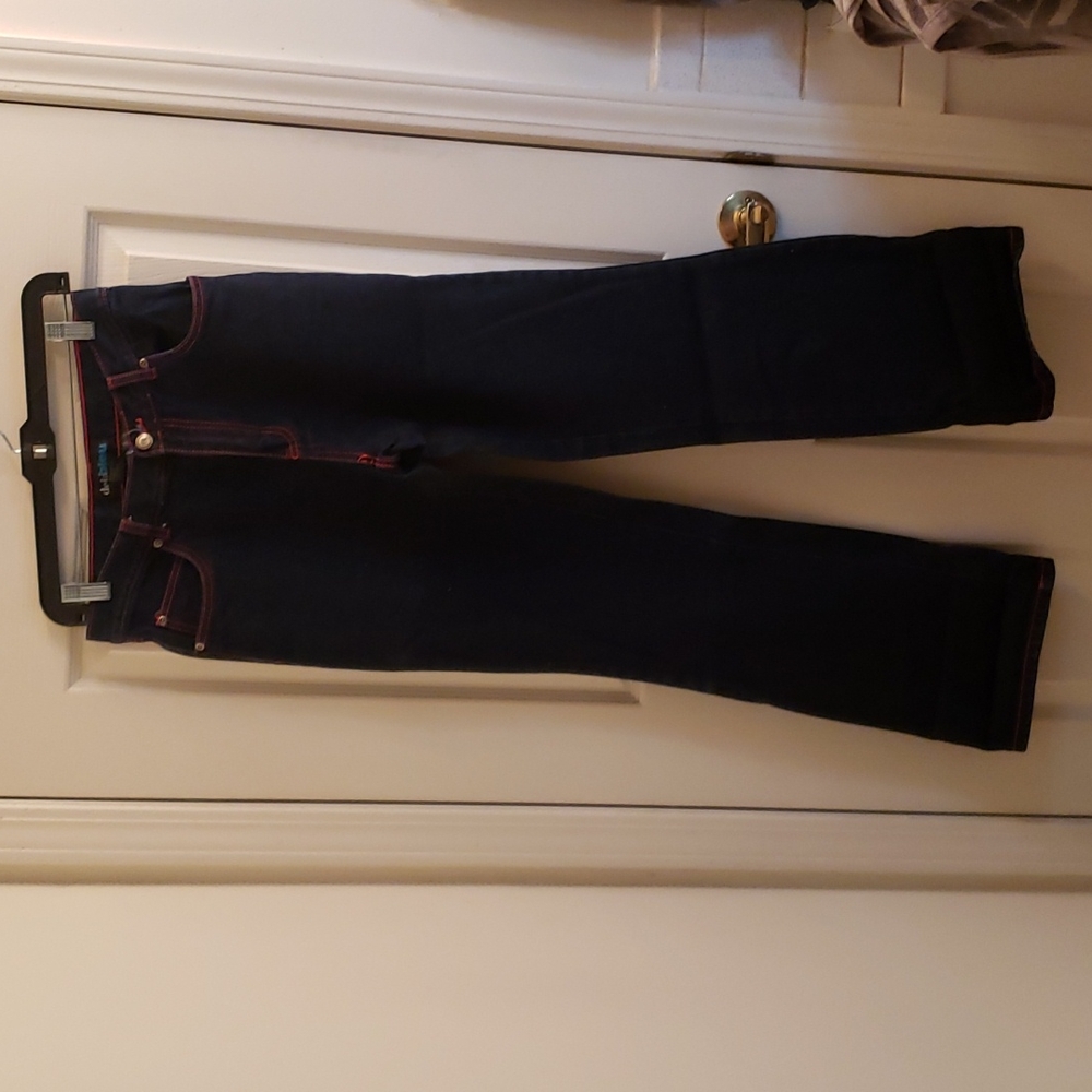 Deja Blue Dark Stonewash Jeans Size 8